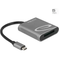 DeLock XQD 2.0 Single-Slot-Cardreader, USB-C 3.0 [Stecker] (91741)