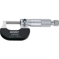 HAZET 2155N-25 Bügelmessschraube 0 - 25mm Ablesung: 0.01mm DIN