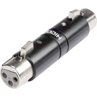 HICON HI-X3X3-FF XLR-Adapter XLR-Buchse - XLR-Buchse 1 St.