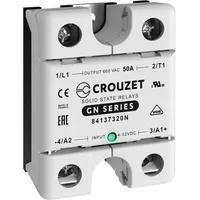 CROUZET Halbleiterrelais 84137320N 50A Schaltspannung (max.): 660 V/AC Zufällig