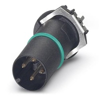 Phoenix Contact 1439939 Sensor-/Aktor-Einbausteckverbinder M12 Kontaktträger Polzahl Sensoren: 4