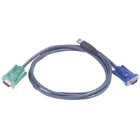 ATEN KVM Anschlusskabel [1x SPHD-15-Stecker - 1x VGA-Stecker, USB