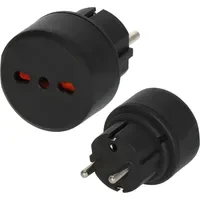 Brennenstuhl Reiseadapter Schwarz