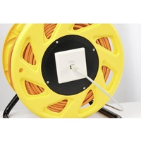 Renkforce RJ45 Netzwerk Kabeltrommel CAT 7a S/FTP 50.00 m