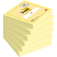 Post-it Notes 654 Haftnotizen gelb 5 Blöcke + GRATIS