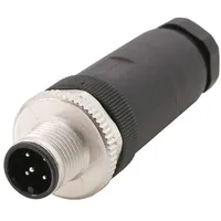 Phoenix Contact 1681460 Sensor-/Aktor-Steckverbinder, unkonfektioniert M12 Stecker, gerade Polzahl