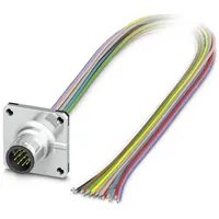 Phoenix Contact 1441707 Sensor-/Aktor-Einbausteckverbinder M12 Stecker, Einbau 0.50m Polzahl: