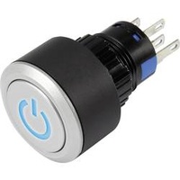 TRU Components 1303031 LAS1-AWY-11T/B/12V/P Drucktaster 250 V/AC 3 A