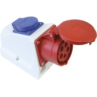 PCE 9215-6 CEE Wandsteckdose 16 A 5polig 400 V