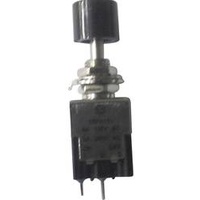TRU Components 1587791 TC-PA102A1BK Druckschalter 250 V/AC 3 A