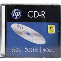 HP CD-R Rohling 700 MB 10 St. Slimcase