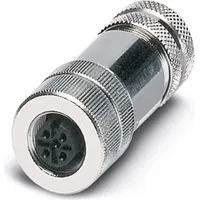 Phoenix Contact 1424672 Sensor-/Aktor-Datensteckverbinder M12 Buchse, gerade Polzahl Sensoren: