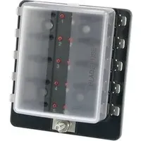 TRU Components KFZ-Sicherungshalter mit Statusanzeige Passend für (Sicherungen) Flachsicherung
