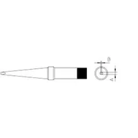 Weller Lötspitze Langform Spitzen-Größe 2mm Inhalt 1St.