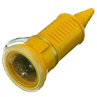 Mennekes 10845 Schutzkontaktkupplung Kunststoff 230 V Gelb