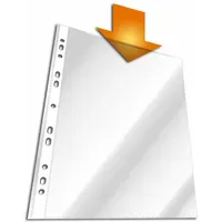 Durable Prospekthüllen 2672 BUSINESS DIN A4 glasklar glatt 0,05