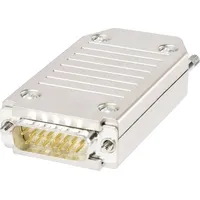 Knorr Tec 10016020 D-SUB Stecker 180° Polzahl: 25 Zugfeder