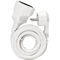 Kopp 143602080 Strom Verlängerungskabel Weiß 3.00 m H05VV-F 3G