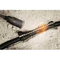 HellermannTyton 450-20024 RMS-76/22-750-POX-BK Warmschrumpf-Verbindungsgarnitur ohne Schraubverbind