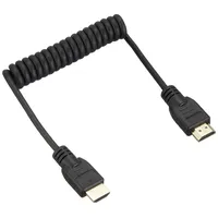 ATOMOS HDMI auf HDMI 30-45cm Spiralkabel