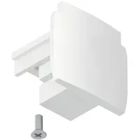 Paulmann 91383 ProRail3 Endcap Hochvolt-Seilsystem-Komponente Endkappe ProRail3 Weiß