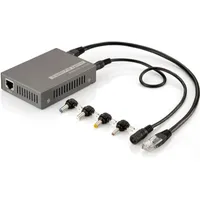 LevelOne EFB POS-3000 Gigabit Ethernet PoE+ Splitter, High Power