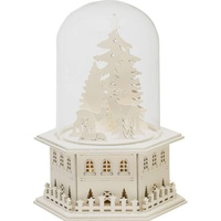Konstsmide LED Holzsilhouette Bäume 6x warmweiß 3281-210