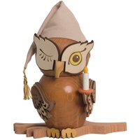 Drechslerei Kuhnert Gmbh Kuhnert Rauchfigur Eule Schlafmütze