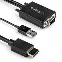 Startech StarTech.com VGA auf HDMI Adapter ( 2m Adapterkabel,
