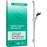 Hansgrohe Pulsify Select S Brauseset 105 3-jet Relaxation Chrom