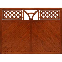 Andrewex Vorgartenzaun 180 x 135 cm Teak