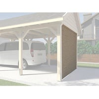 Weka Rückwand für Carports 275 x 42 cm beige