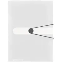 Herlitz Gummizugmappe PP A4 farblos