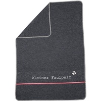 David Fussenegger Fussenegger Haustierdecke "kleiner faulpelz" anthrazit 70 x