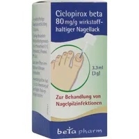 Betapharm Ciclopirox beta 80mg/g wirkstoffhaltiger Nagellack 3.3 ml
