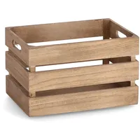 Zeller Aufbewahrungs-Kiste Vintage, Holz Kiste, Holz, Natur, ca. 31