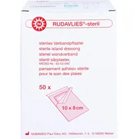 1001 Artikel Medical RUDAVLIES 10cmx8cm Pflaster steril