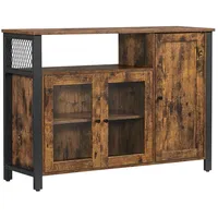 VASAGLE Sideboard, LSC096B01 braun 110,0 x 33,0 x 75,0