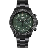 TRASER Herrenuhr TS-109464 schwarz - Schwarz