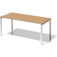 BISLEY Schreibtisch DUH1808BC396 U 1800x650-850x800mm ws/bu