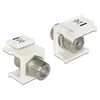 DeLock 86300 - Keystone F Buchse > F Buchse