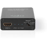 Nedis HDMI Extractor Eingang Ausgang Toslink Buchse 1x 3.5