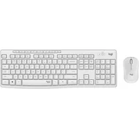 Logitech MK295 Silent Wireless Combo IT grauweiß