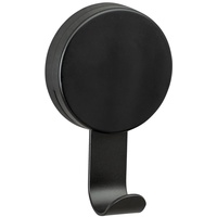 Wenko Static-Loc Plus Wandhaken Pavia Schwarz, 2er Set