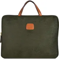 BRIC'S Life Laptoptasche 30 cm oliv