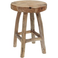 Koopmann Teakholz Hocker 42 cm
