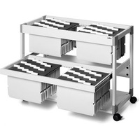 Durable Hängemappenwagen grau