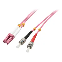 Lindy 46355 Glasfaser LWL Anschlusskabel Multimode OM4 15.00 m