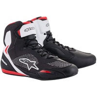 Alpinestars Faster 3 Rideknit - Schwarz/Weiß/Rot - 11