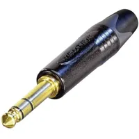Neutrik NP3X-B Klinken-Steckverbinder 6.35mm Stecker, gerade Polzahl: 3 Stereo